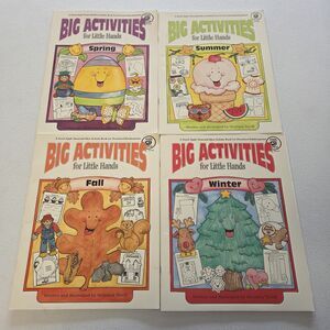 Big Activities For Little Hands Lot Season Spring Summer Winter Fall Preschool